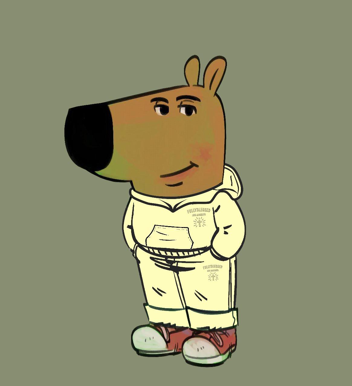 Dog Art design by Hassam Amjad