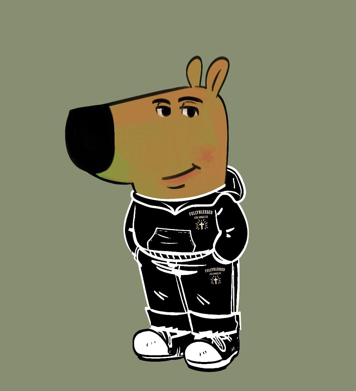 Dog Art design by Hassam Amjad